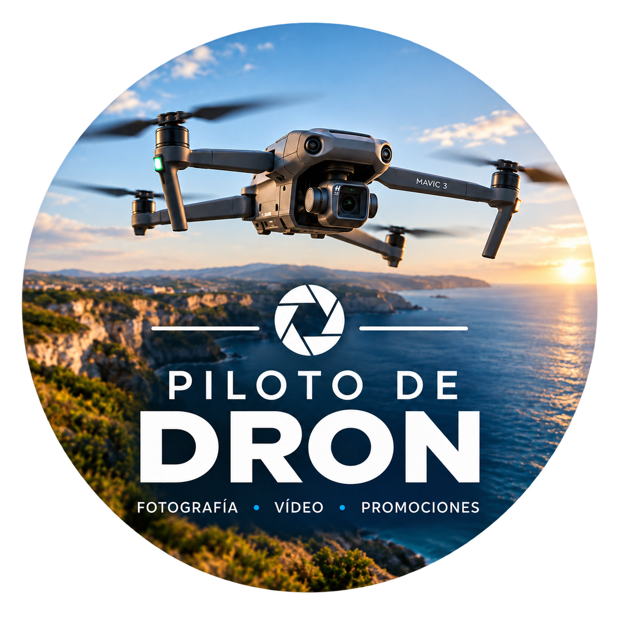 Piloto de dron, fotografía, vídeo y promociones